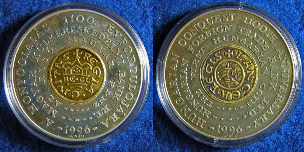 Leb� Ferenc: Magyar K�lkereskedelmi Bank / Honfoglal�s 1996
